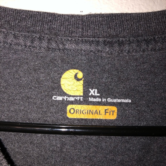 Men’s Carhartt Long Sleeve Pocket Tees Bundle Original Fit T-Shirts - Picture 3 of 13